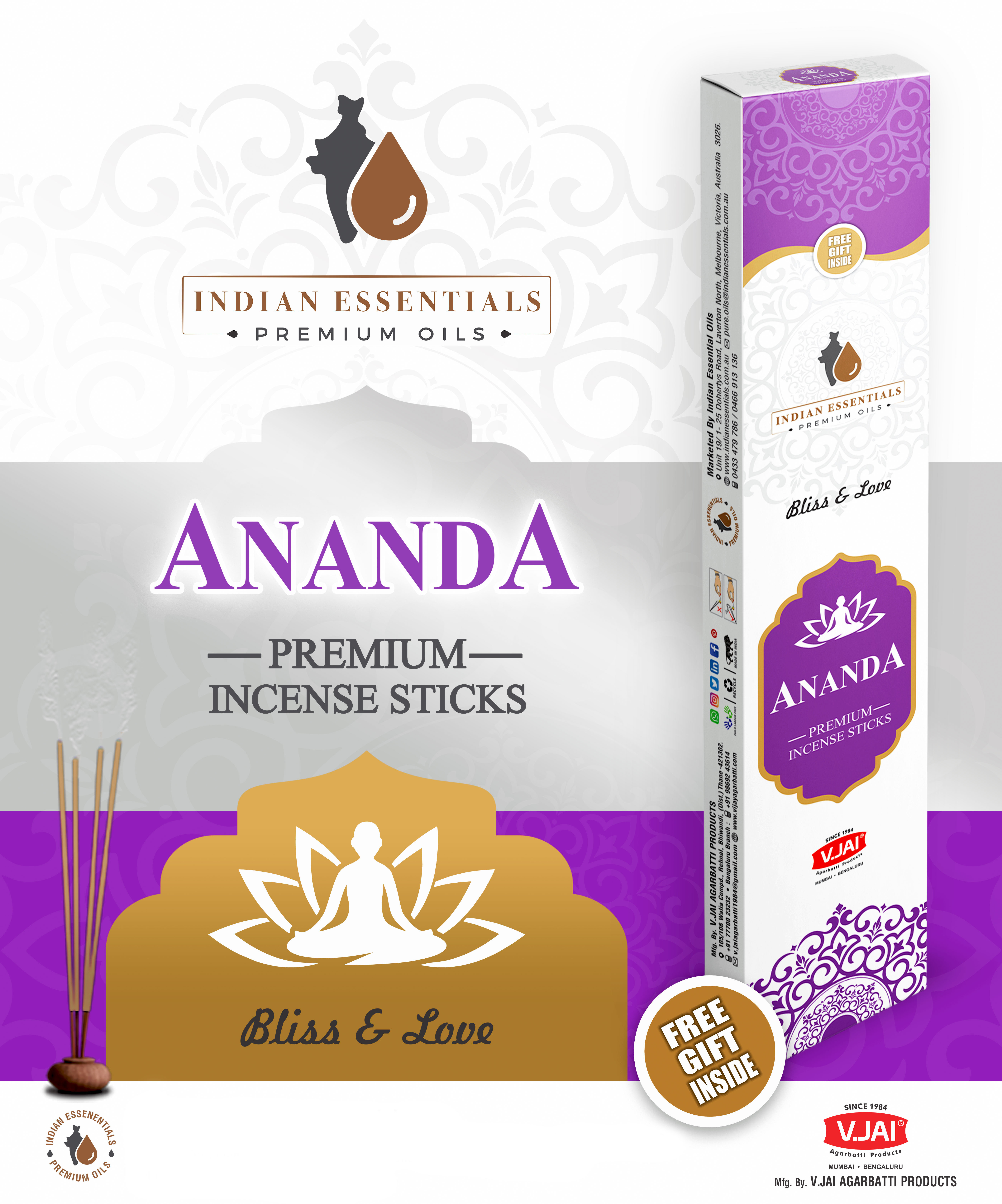 Ananda 25 Gm , Export Boxes