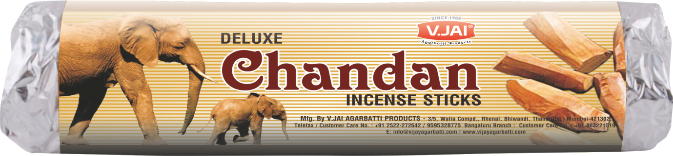 Delux Chandan Premium Black Stick